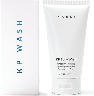 NAELI Keratosis Pilaris & Acne Exfoliating Body Wash, 6 oz
