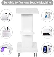 Ejoyous Salon Trolley Rolling Cart, White — image 5