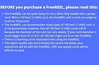 FreeReel 100 ft Extension Cord and Air Hose Reel — image 2