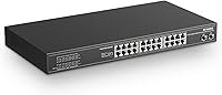 MokerLink 26-Port Gigabit PoE Switch — image 1