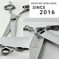 Black Widow 6″ Hair Cutting Scissors Thinning Shears Kit — image 8