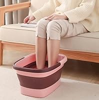 Next Milestone Collapsible Foot Soak Tub - 4 Gallon Pink Basin — image 3