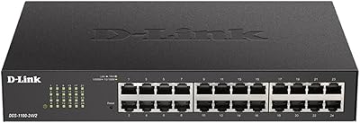 D-Link DGS-1100-24V2 24-Port Gigabit Smart Managed Switch
