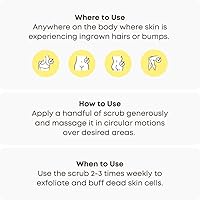 Bushbalm Ingrown Hair Exfoliating Scrub Sweet Escape 236mL — image 9