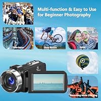 Peryoua V108 4K Camcorder Video Camera — image 5