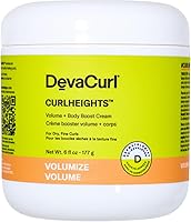 DevaCurl CurlHeights Volume + Body Boost Cream, 6 oz — image 1