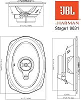 JBL Stage1 9631 3-Way Oval Car Speaker Set 300W — image 6