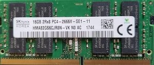 SK hynix 16GB DDR4-2666MHz Laptop RAM Review