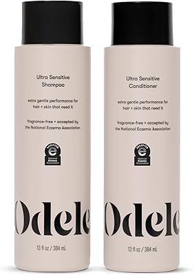 Odele Ultra-Sensitive Shampoo & Conditioner Set, 13 Fl Oz Each