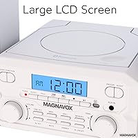 Magnavox MM435M-WH 3-Piece Compact CD Shelf System — image 3