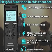 Aiworth E36 136GB Digital Voice Recorder — image 6