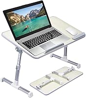 Amazon Basics Adjustable Tray Table Lap Desk 13″x24″ — image 2