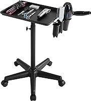 Yaheetech Beauty Rolling Aluminum Tray Cart — image 1