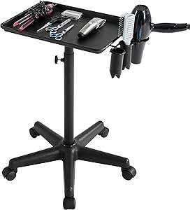 Yaheetech Beauty Rolling Aluminum Tray Cart Review