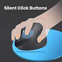 Perixx PERIMICE-719 Right-Handed Wireless Mini Vertical Mouse — image 6