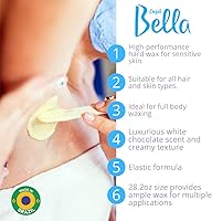 Depil Bella White Chocolate Hair Removal Wax 28.2oz — image 3