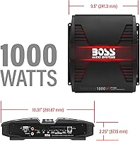 BOSS Audio Systems PT1000 2 Channel Car Amplifier — image 4