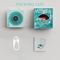 Waves Vinyl Player with Bluetooth Speaker — image 7