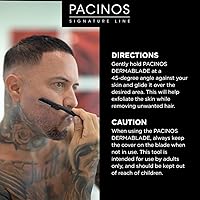 Pacinos Derma Blades for Men - Precision Straight Razor Beard Care Tool — image 3