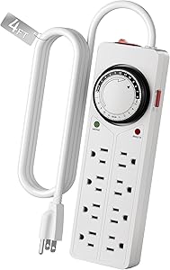BN-LINK 8 Outlet Surge Protector with Mechanical Timer Review