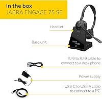 Jabra Engage 75 SE Wireless Headset — image 6