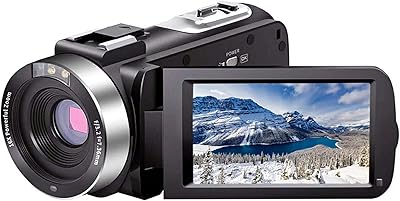SEREE LCAM-42 Video Camera Camcorder 1080P 30FPS 30MP IR Night Vision