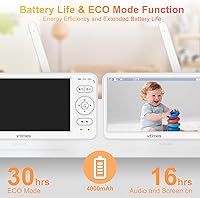 VTimes VT601 Baby Monitor with Camera and Audio — image 5