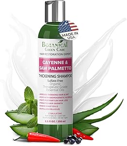 Botanical Green Care Cayenne & Saw Palmetto Biotin Shampoo, 9.59oz Review