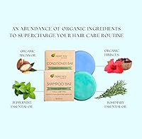 Aspen Kay Naturals Peppermint & Rosemary Shampoo & Conditioner Bar Set — image 3