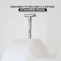 Rockwell T2 Twist-To-Open Double-Edge Safety Razor - Gunmetal Chrome — image 6