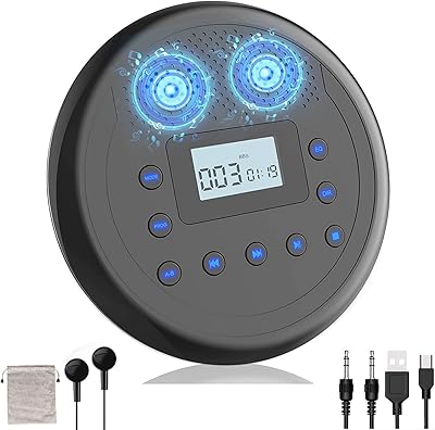 MONODEAL MD-109 Rechargeable Portable CD Player