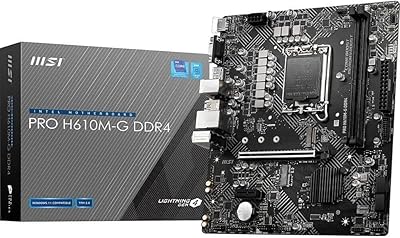 MSI PRO H610M-G DDR4 Motherboard