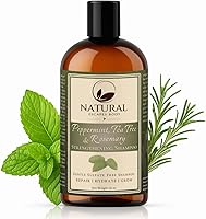 Natural Escapes Peppermint, Tea Tree & Rosemary Hair Growth Shampoo 16 oz — image 1