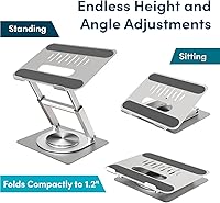 Lifelong 360 Rotating Ergonomic Laptop Stand — image 6