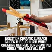 CHI Air Texture Fire Red Ceramic Curl Iron — image 2