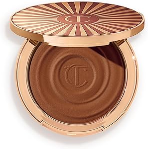 Charlotte Tilbury Beautiful Skin Face Makeup & Body Cream Bronzer 03 Tan Review