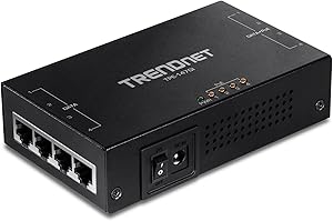 TRENDnet TPE-147GI 65W 4-Port Gigabit PoE+ Injector Review