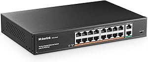 MokerLink 18-Port Gigabit PoE Switch Review