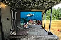 Lejiada 150" Portable Projector Screen with Stand — image 7