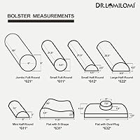 DR.LOMILOMI Small Full-Round Bolster Pillow — image 9