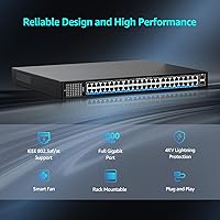 NICGIGA GS4802P 48-Port Gigabit PoE+ Switch — image 3