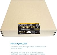 Lineco Museum Archival Storage Box 17x22x3 in. — image 7