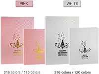 Anself Nail Display Chart, 216 Colors Nail Gel Polish Color Card with 240 Tips — image 6