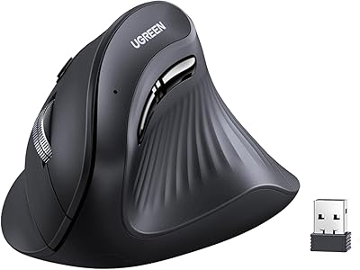 UGREEN Vertical Wireless Ergonomic Mouse