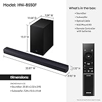 Samsung B-Series Soundbar HW-B550F — image 2