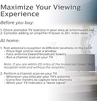 Philips Crystal Amplified Indoor TV Antenna SDV3237N/27 — image 4