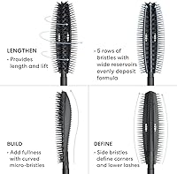 bareMinerals Strength & Length Serum-Infused Black Mascara — image 4