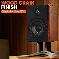 Pyle PHQBS62 6.5″ Home Wooden Bookshelf Speakers — image 5