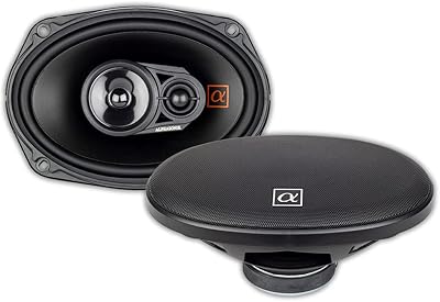 Alphasonik NS693 6x9″ 3-Way Car Audio Speakers