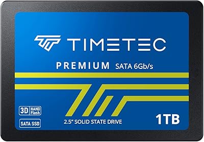 Timetec 1TB SSD 3D NAND SATA III 2.5 Inch